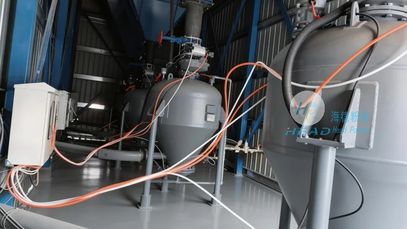 ตัวอย่างระบบการขนส่งที่ปราศจากฝุ่นและทนต่อฝุ่นของ Singapore Jurong Rubber Carbon Black