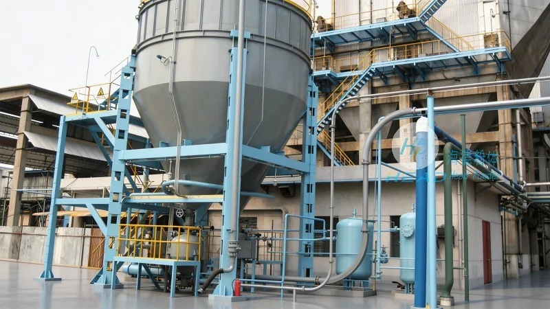 ตัวอย่างระบบการขนส่งที่ปราศจากฝุ่นและทนต่อฝุ่นของ Singapore Jurong Rubber Carbon Black
