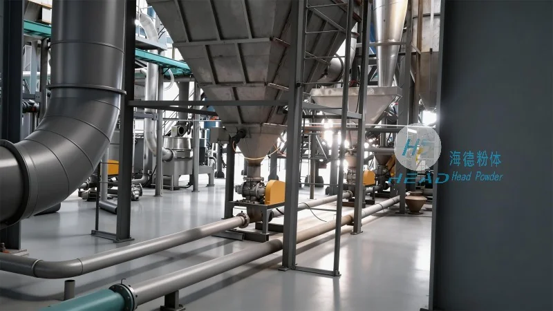 กรณีศึกษาโครงการส่งมอบวัสดุผงละเอียดอันสูงของบริษัท Abu Dhabi Chemical การขนส่งแบบ turnkey
